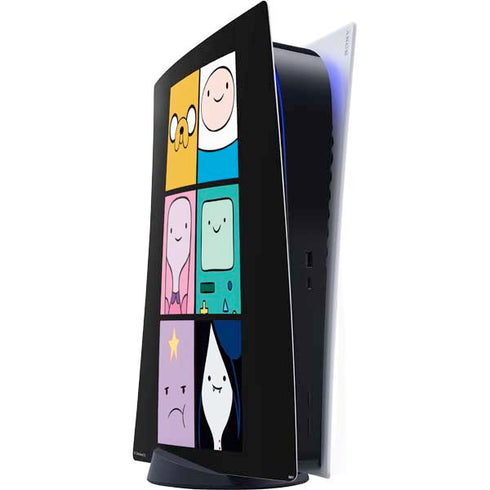 Adult Swim Adventure Time Character Tiles PS5 Digital Edition Console Skin